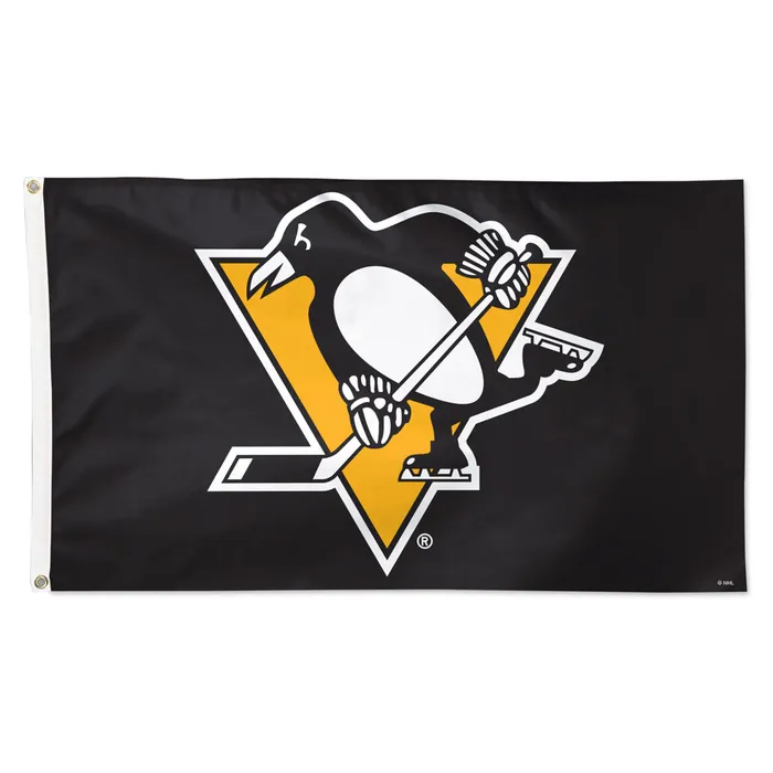 Pittsburgh Penguins Black Flag 3x5'