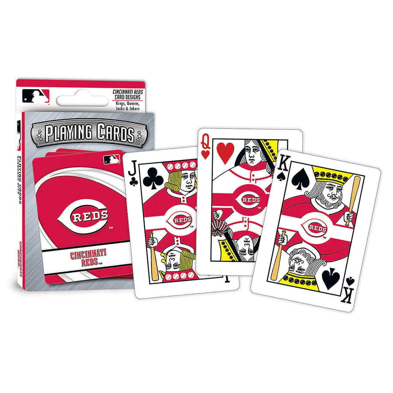 Cincinnati Reds Logo Playing Cards