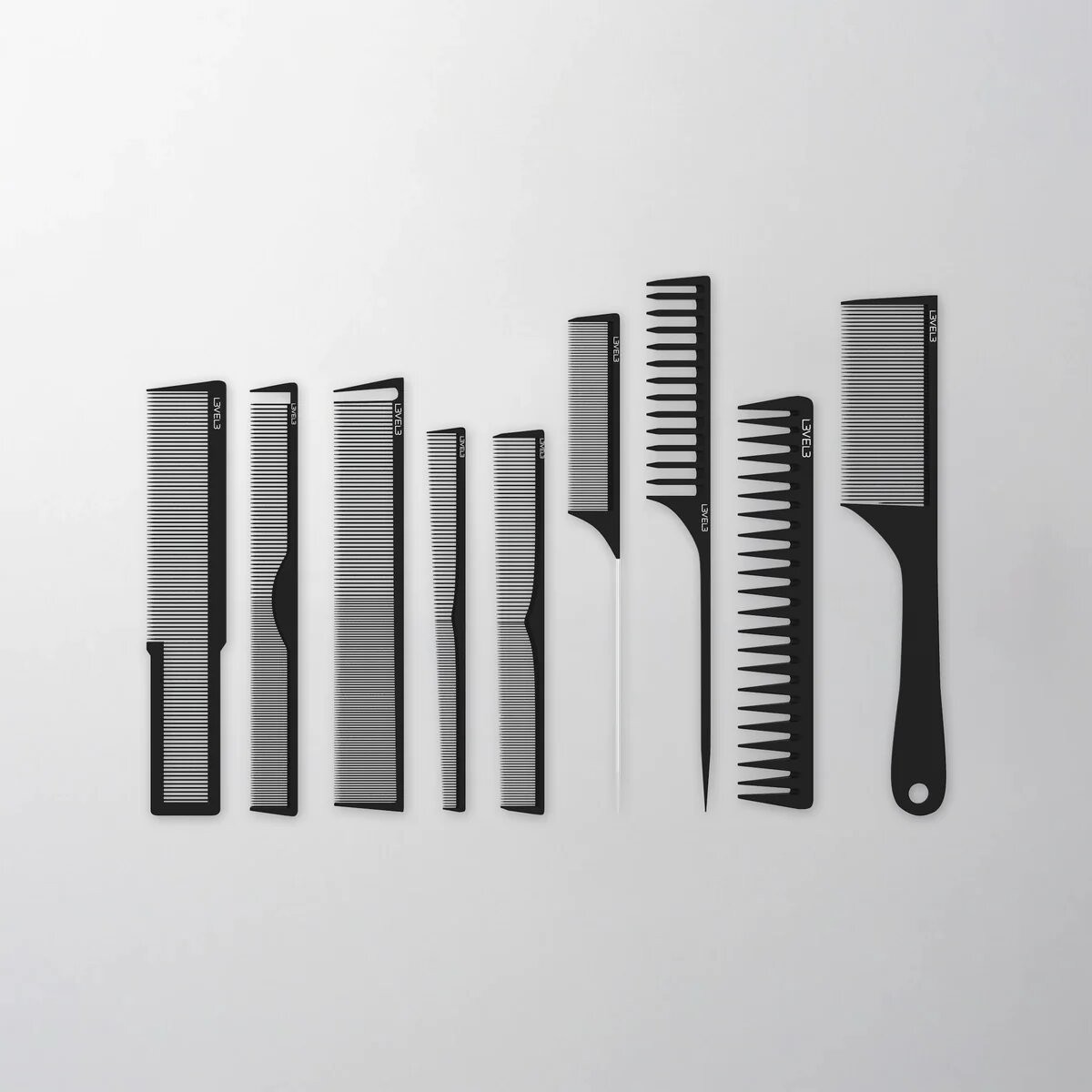 L3VEL3 Comb Set 9 Pieces