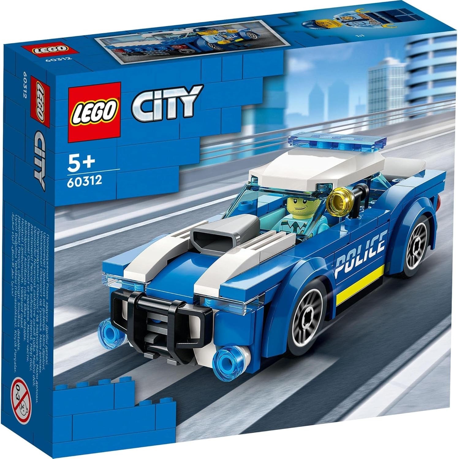 レゴ LEGO シティ ポリスカー 車 パトカー レゴブロック 60312 5歳～ レゴシティ 警察 ポリス ミニフィグ セット サムネイル3