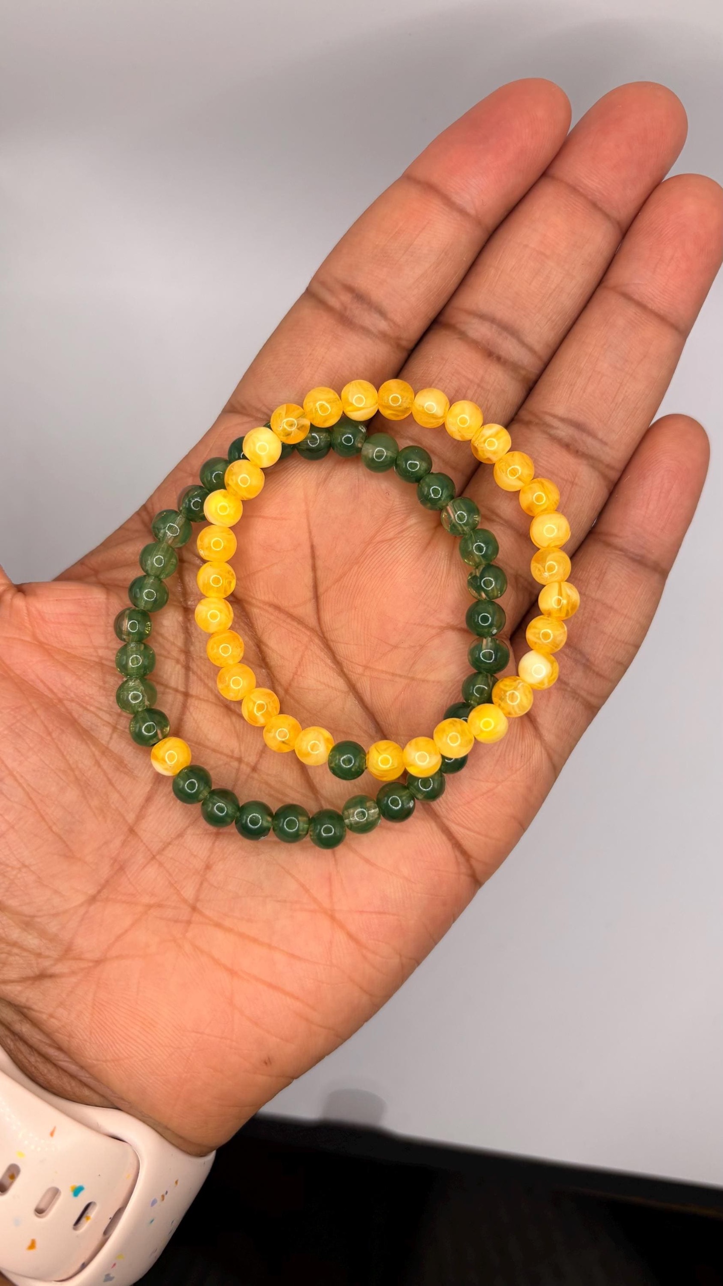 Matching Bead Bracelet Set view 10