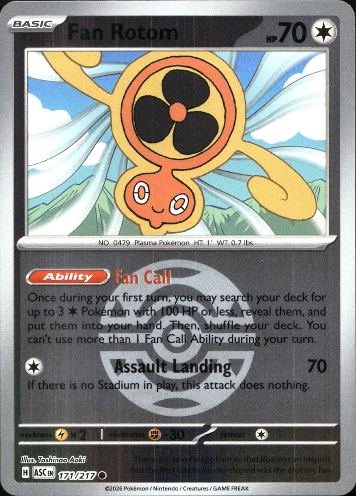 Fan Rotom - ME02.5 171/217