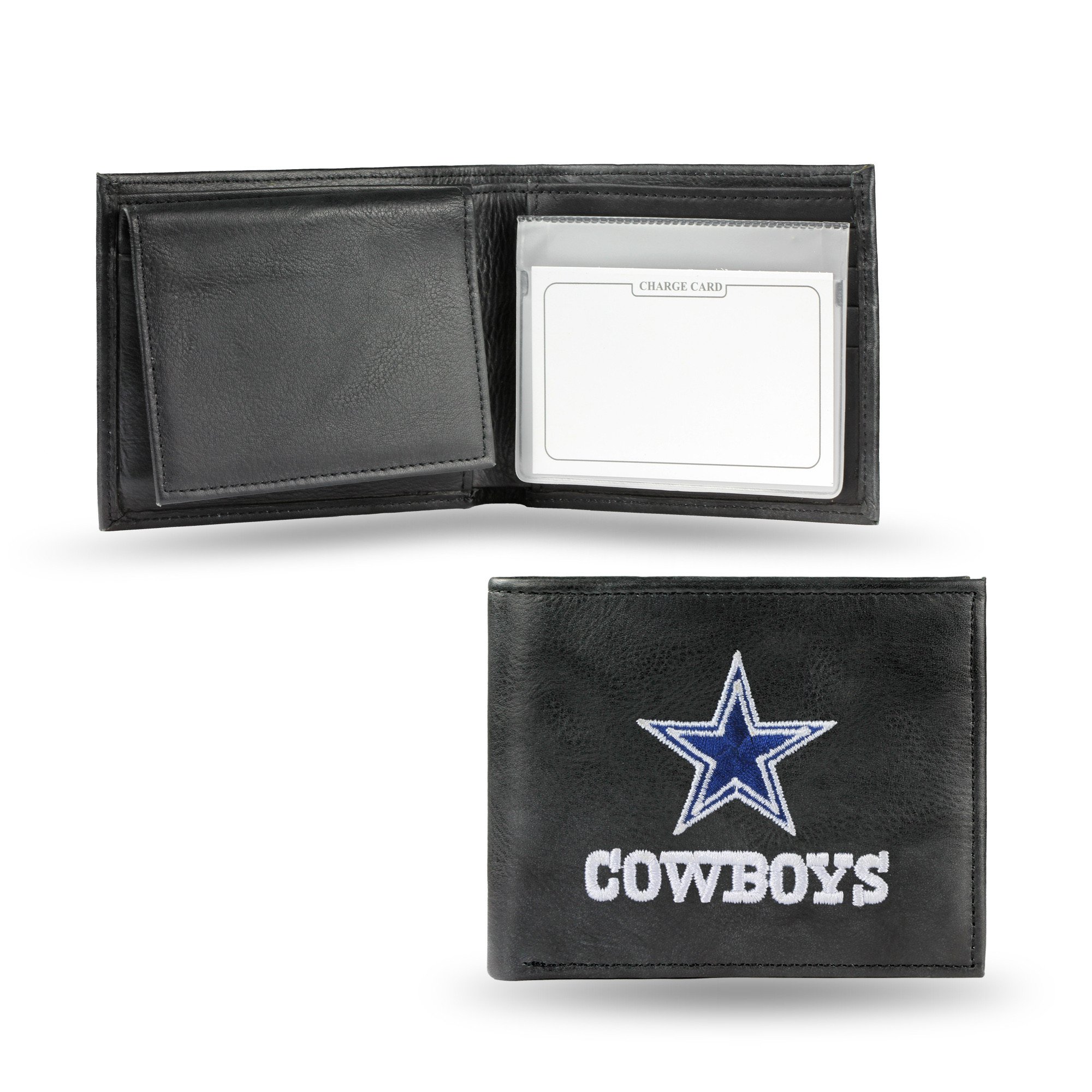 Dallas Cowboys Embroidered Leather Bi-Fold Wallet