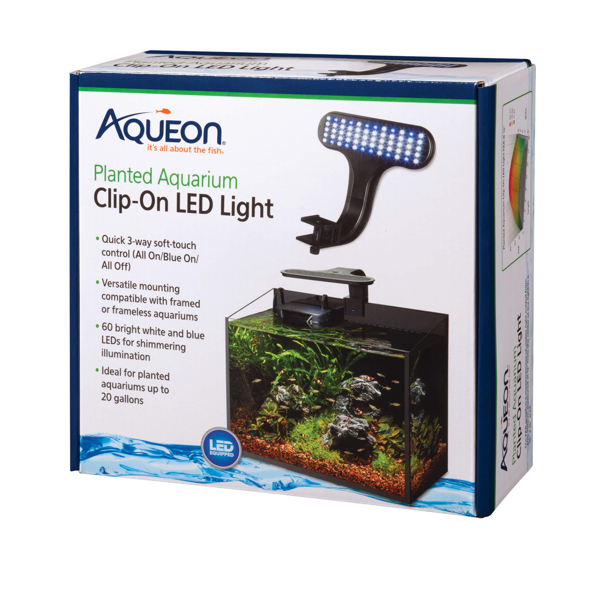 Aqueon Clip-On LED Light Freshwater One Size