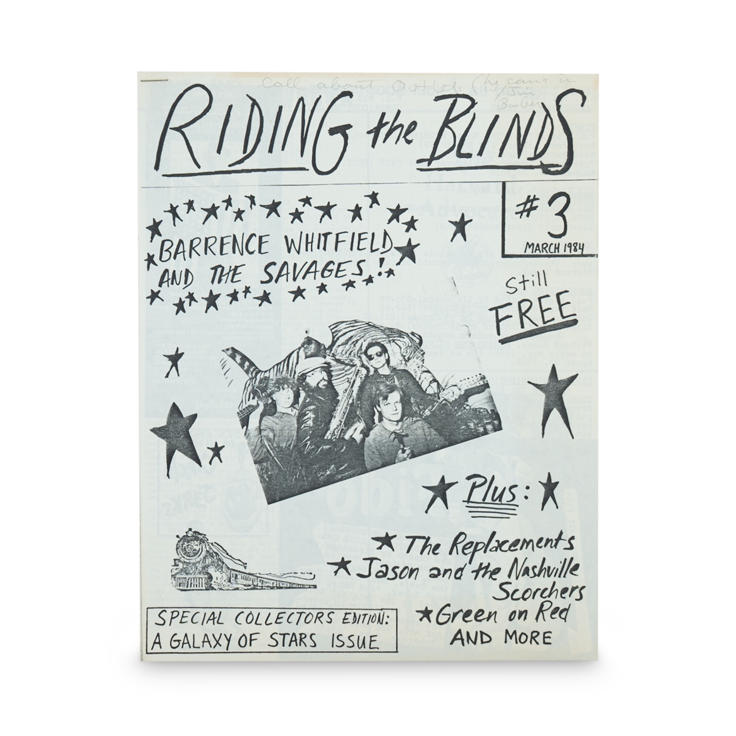 Riding The Blinds-- #3 [Magazine]