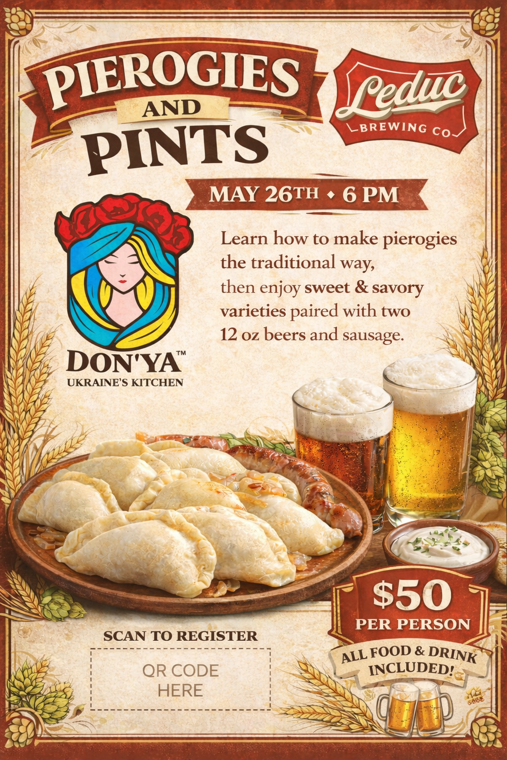 Pierogies and Pints
