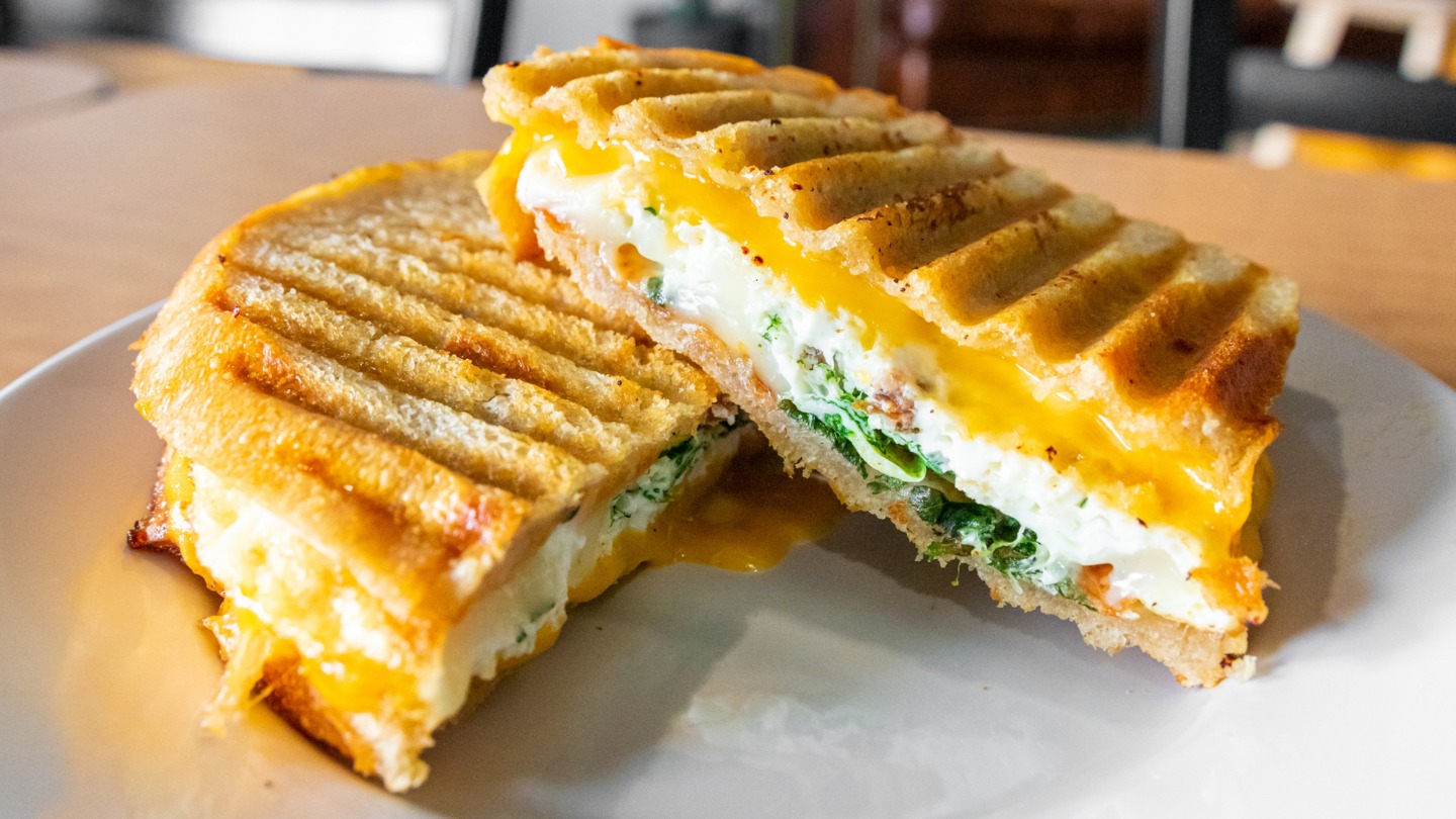 Breakfast Egg White Panini
