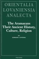 Cover of Aramaeans: Ancient History, Culture (Orientalia Lovaniensia Analecta)