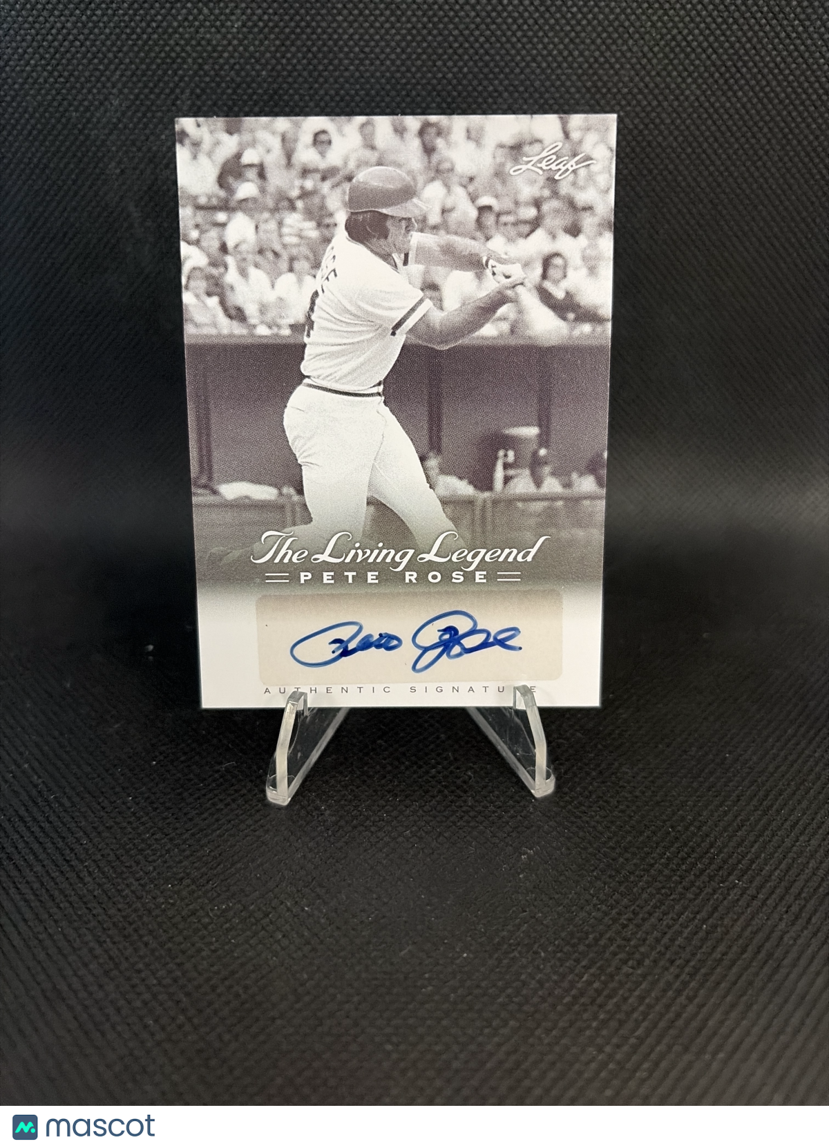 2012 Leaf The Living Legend Pete Rose Auto