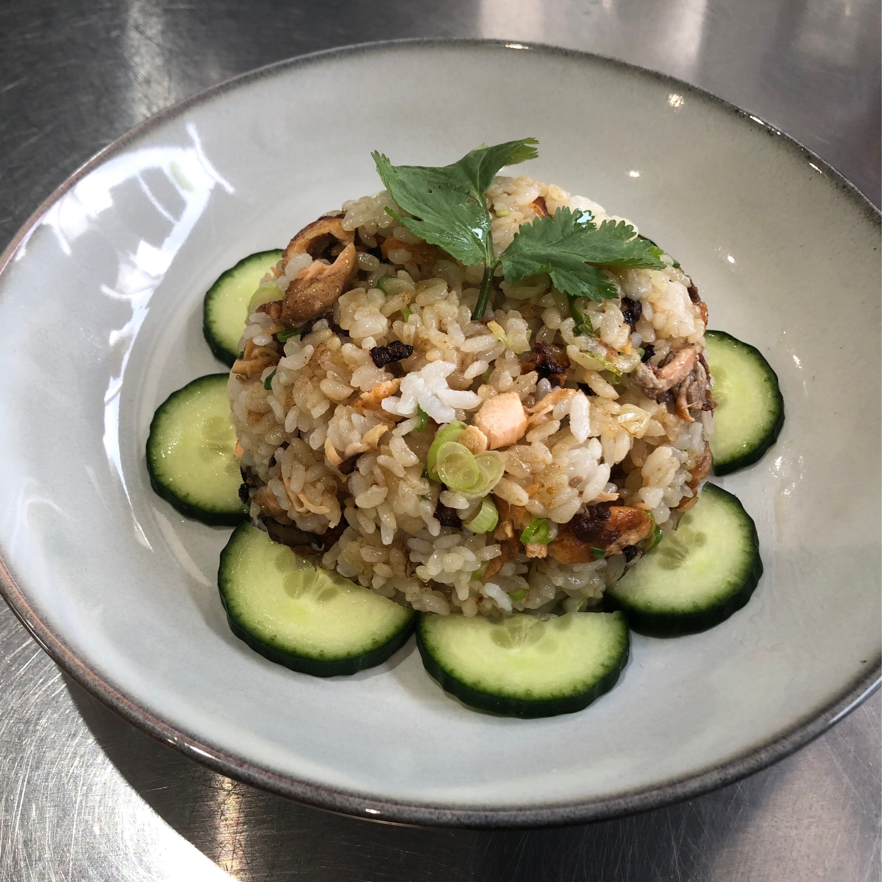 Salmon Fried Rice