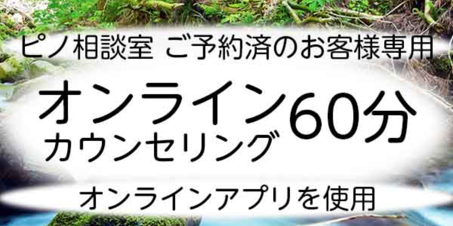 オンラインカウンセリング60分