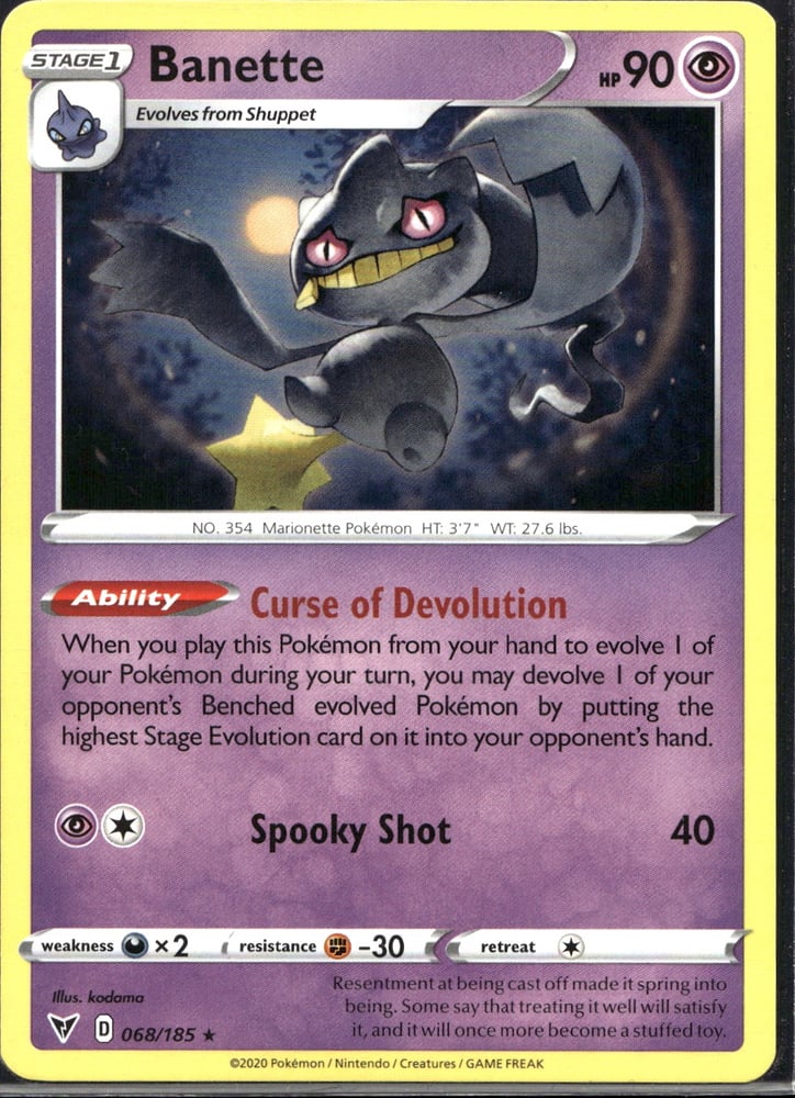 Banette - SWSH4 68/185