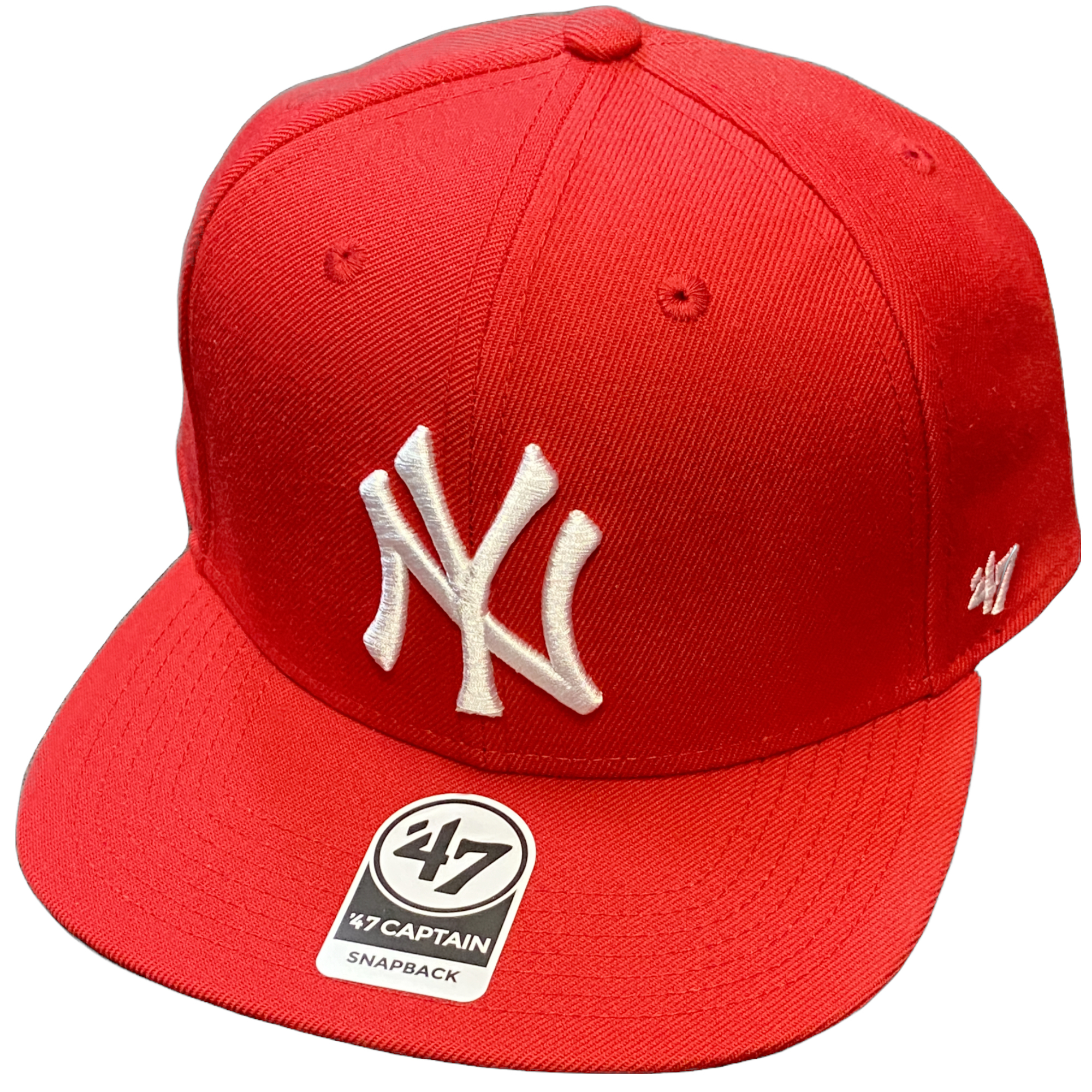 New York Yankees Red '47Brand Snapback Hat