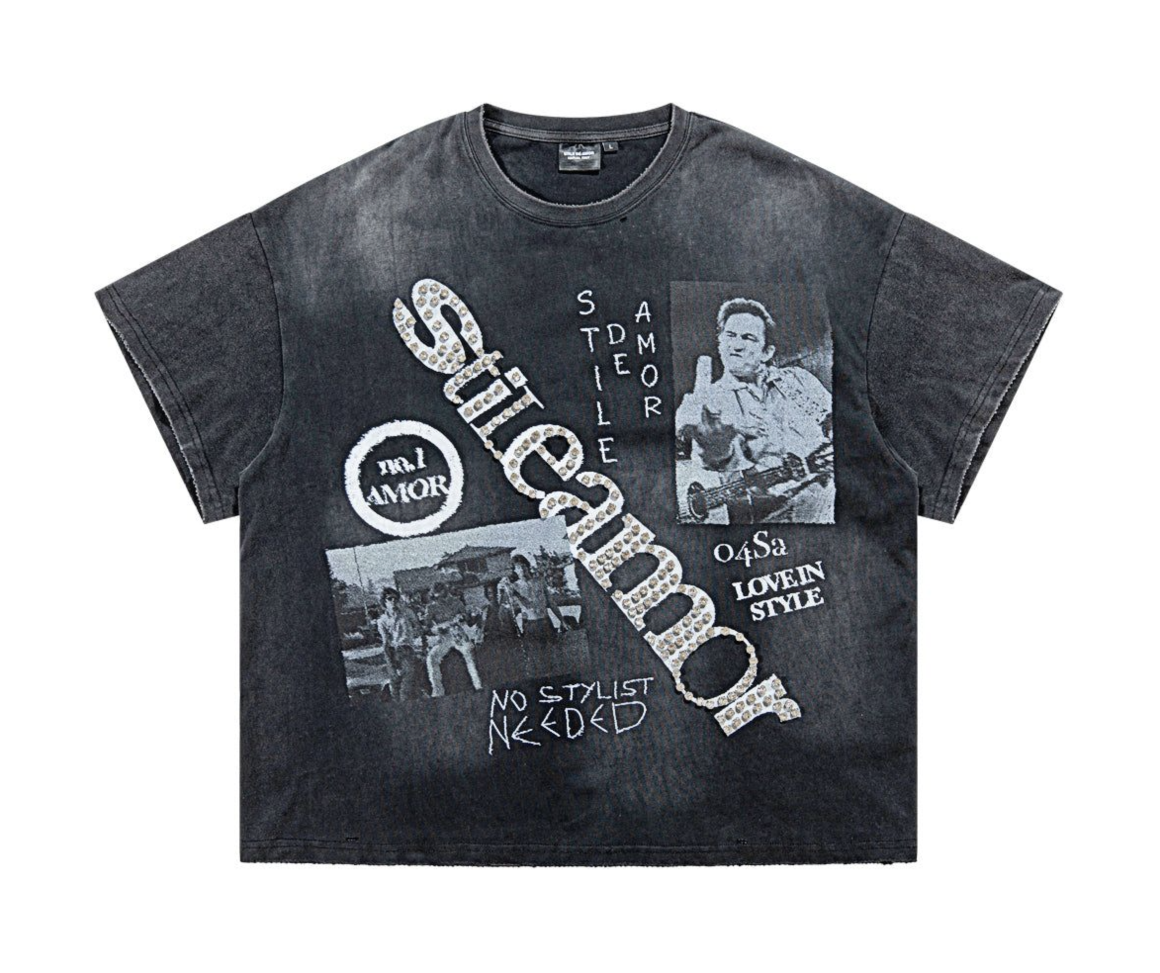 STILE DE AMOR GALLERIA (BLACK NO STYLIST TEE (Black-No-Stylist-Tee)