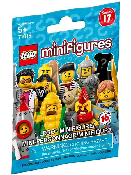 71018-1 Minifigure, Series 17 (Complete Random Set of 1 Minifigure)