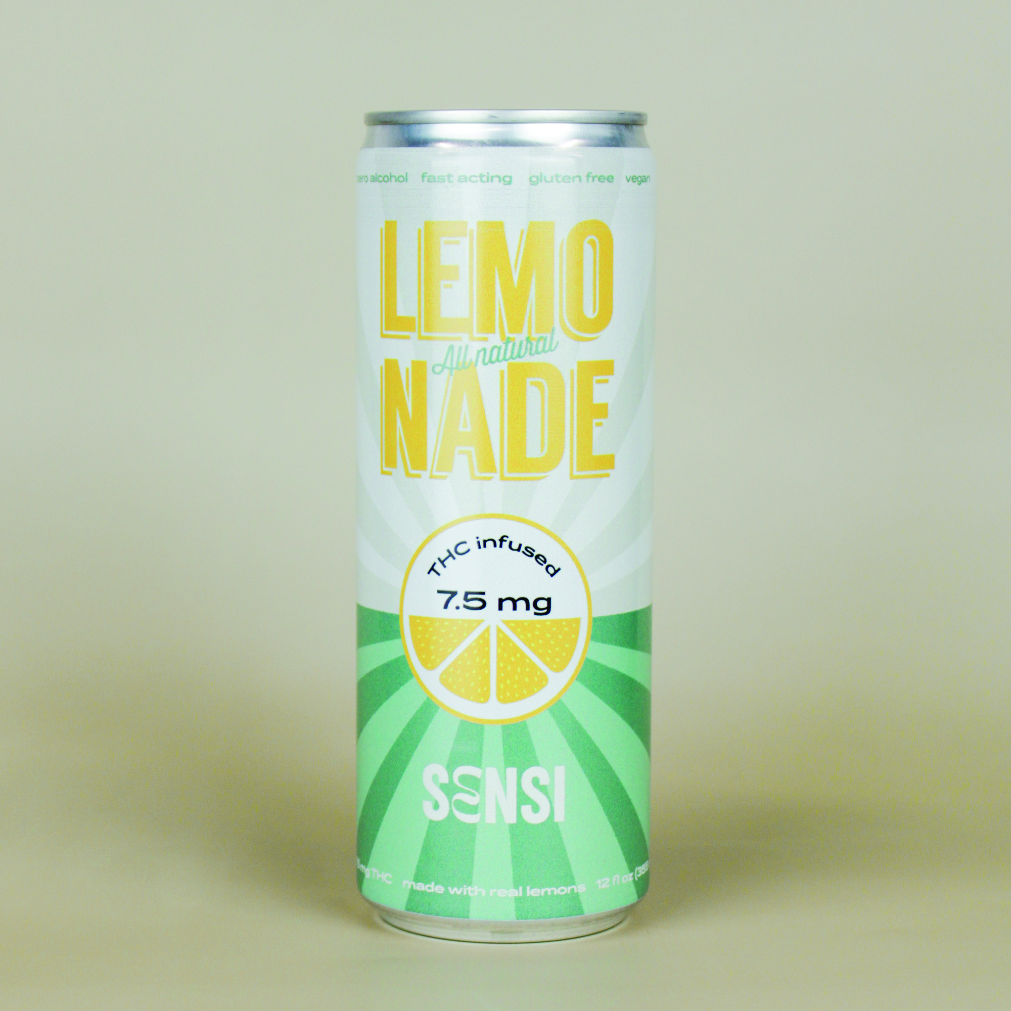 Sensi Lemonade 7.5MG THC - Strawberry Lemonade