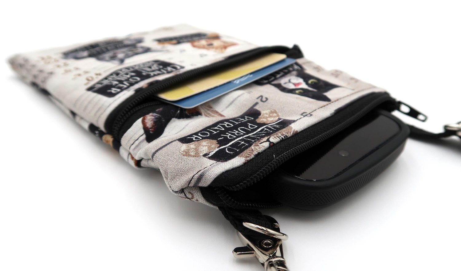 Small Crossbody Bag – Cat Mugshots, photo 3 of 5