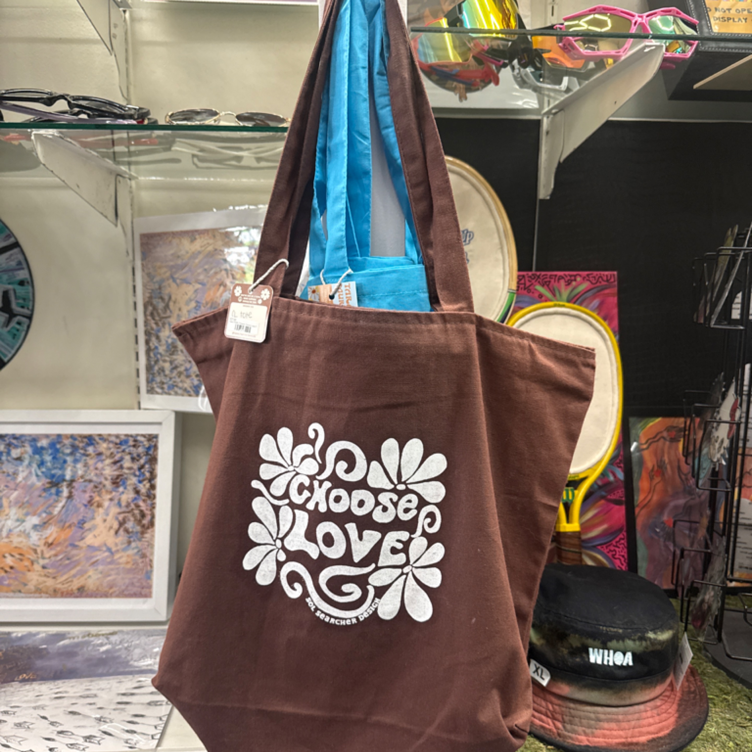 Tara's Thrifty Threads Choose Love Tote Bag