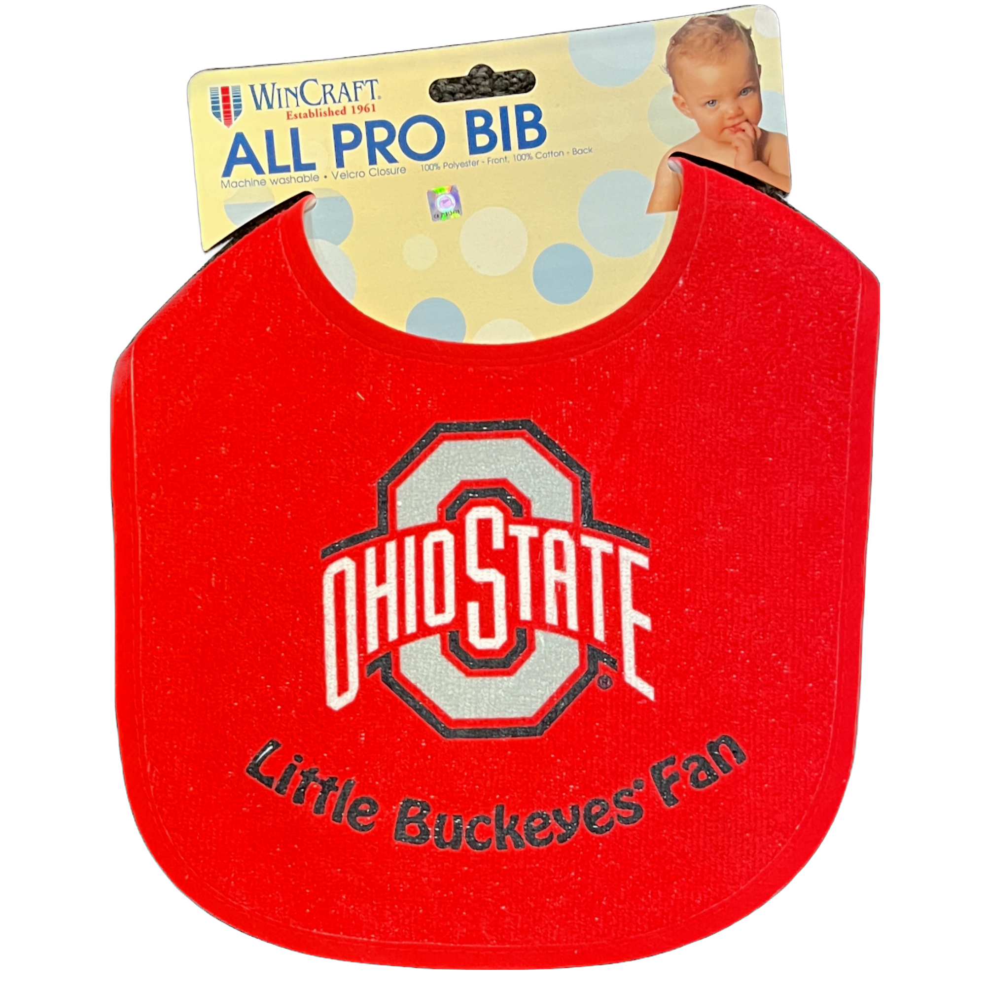 Ohio State Buckeyes Little Buckeyes Fan Baby Bib