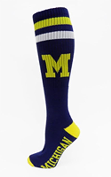 Michigan Wolverines Long Socks