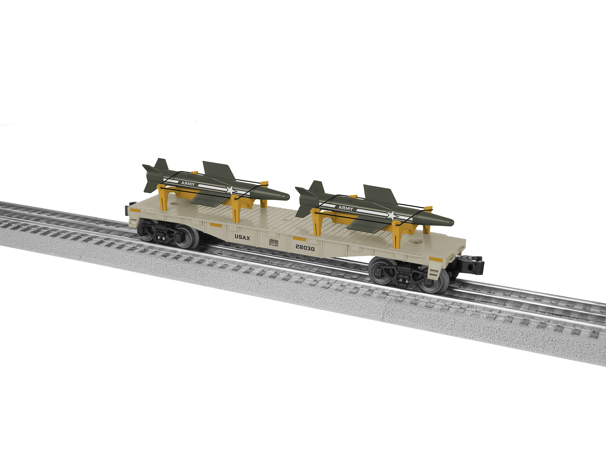 Lionel Army Missile Flatcar 2228030 O Scale