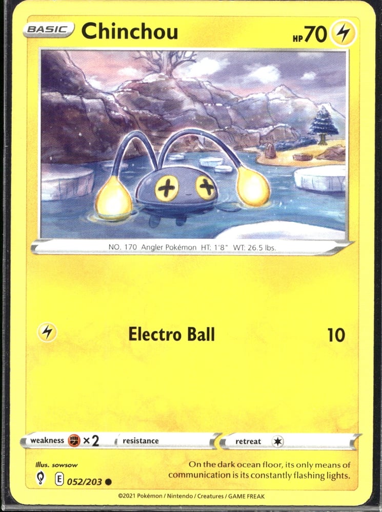 Chinchou - SWSH7 52/203