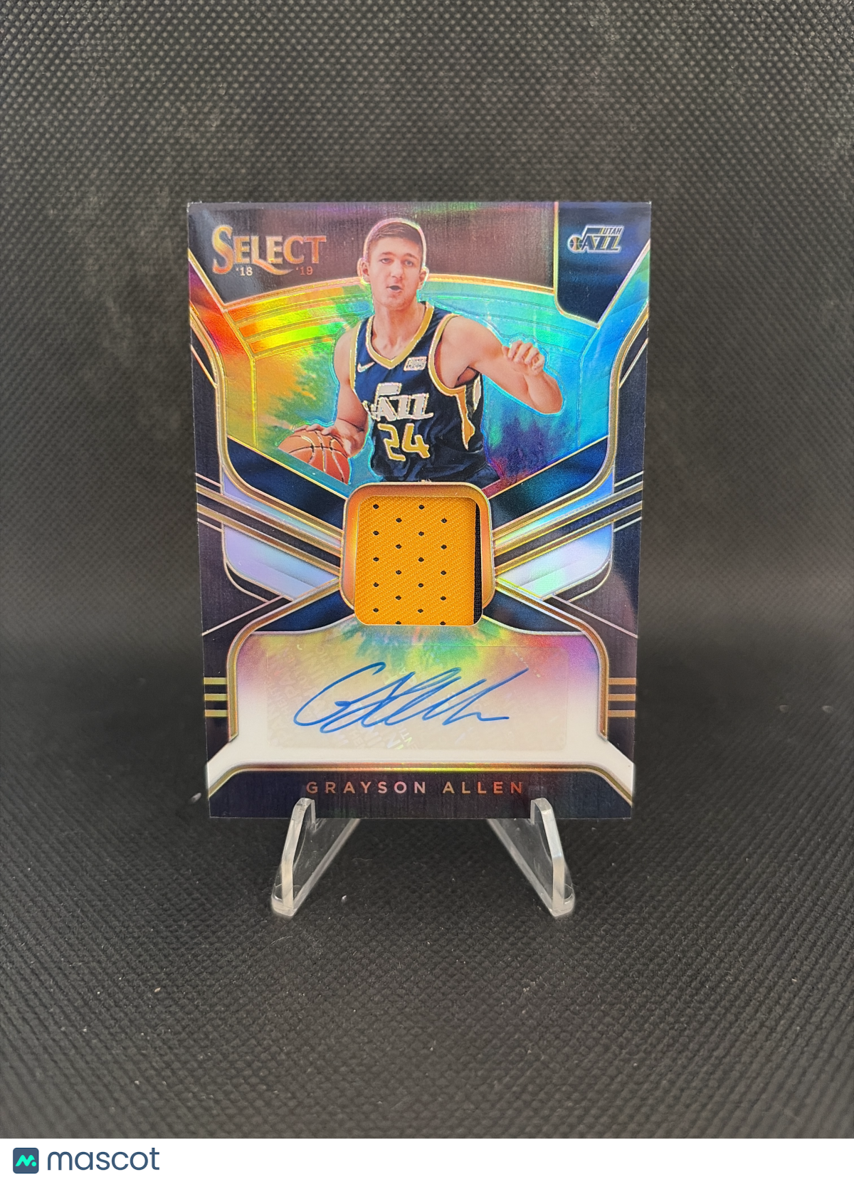 2018 Panini Select Prizm Grayson Allen Tie-Dye Prizm RPA /25