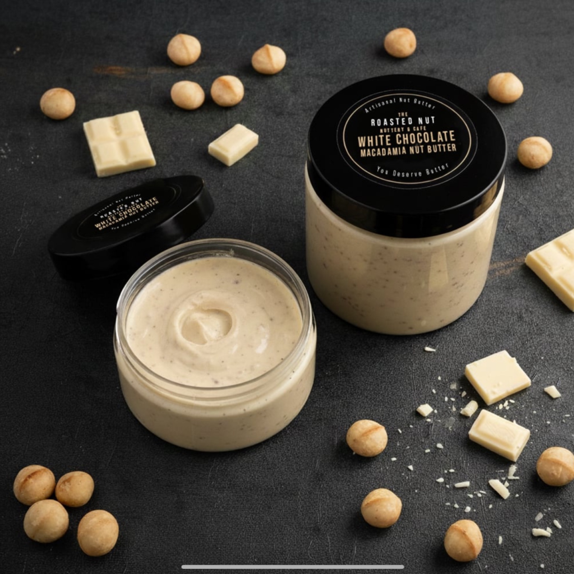 White Chocolate Macadamia Butter