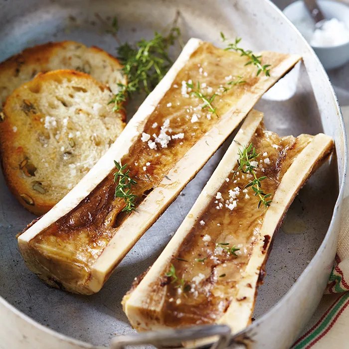 Os à moelle gratiné