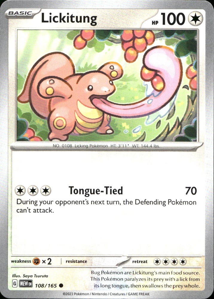 Lickitung - SV03.5 108/165