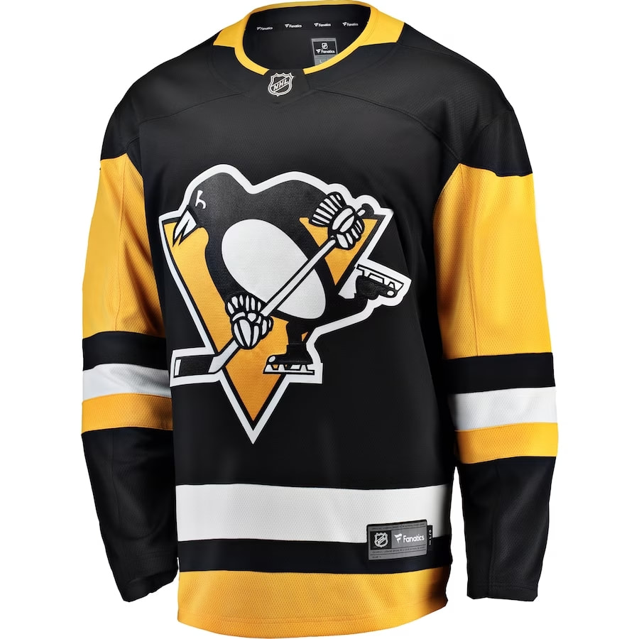 Pittsburgh Penguins Black Home Breakaway Jersey