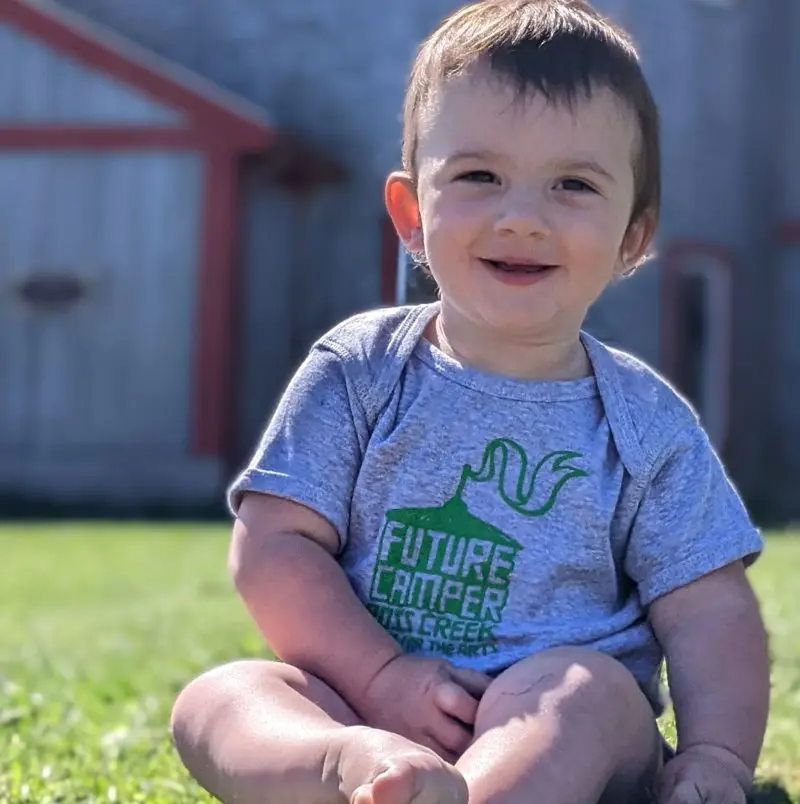 Ross Creek Future Camper Baby Onesie