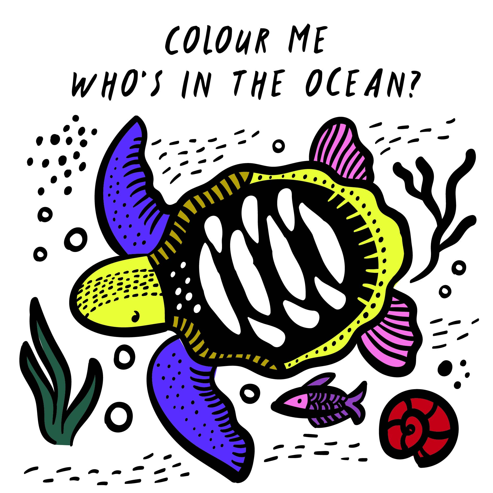 Colour Me: Who's In The Ocean?