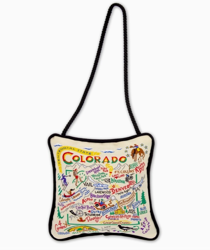 Colorado Mini Pillow Ornament