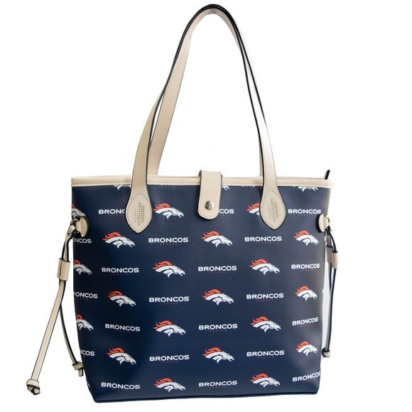 Denver Broncos Large Patterned Purse