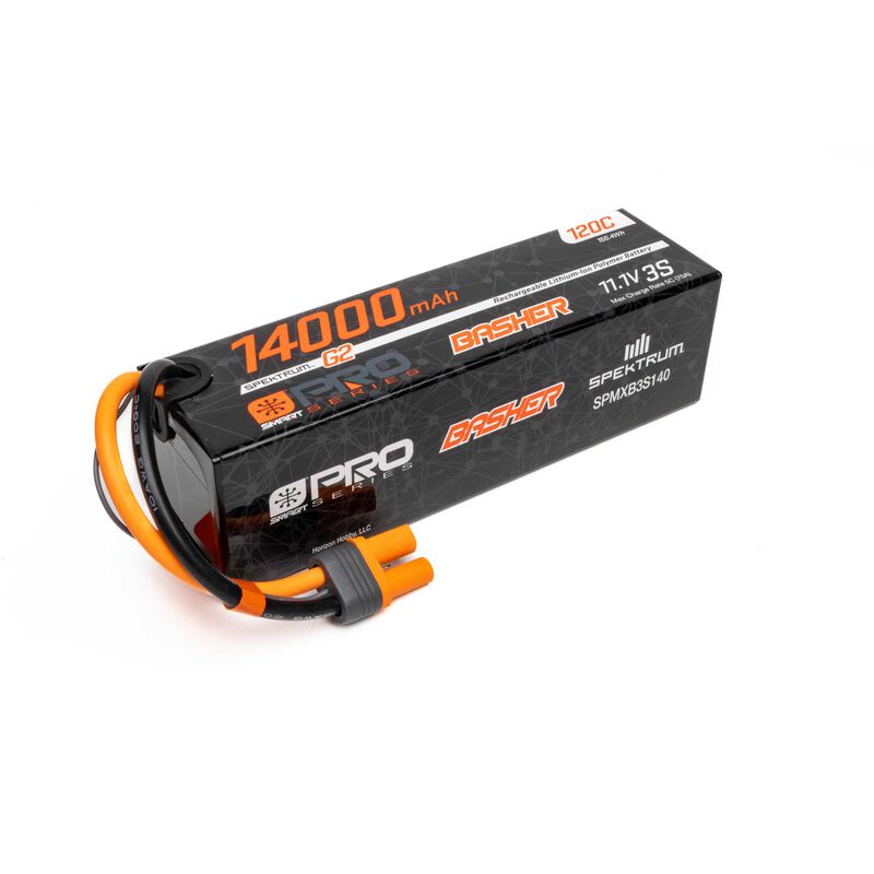 1400mah 3S 11.1V Smart Pro Basher 120C SPMXB3S140