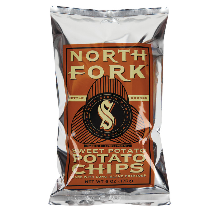 North Fork Kettle Potato Chips Sweet Potato 6oz 12ct