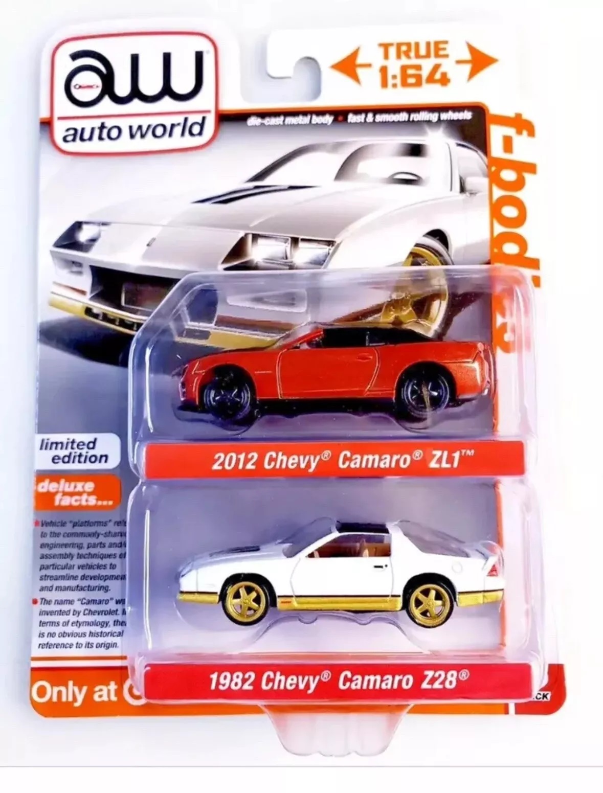 2012 Chevy Camaro ZL1 & 1982 Chevy Camaro Z28