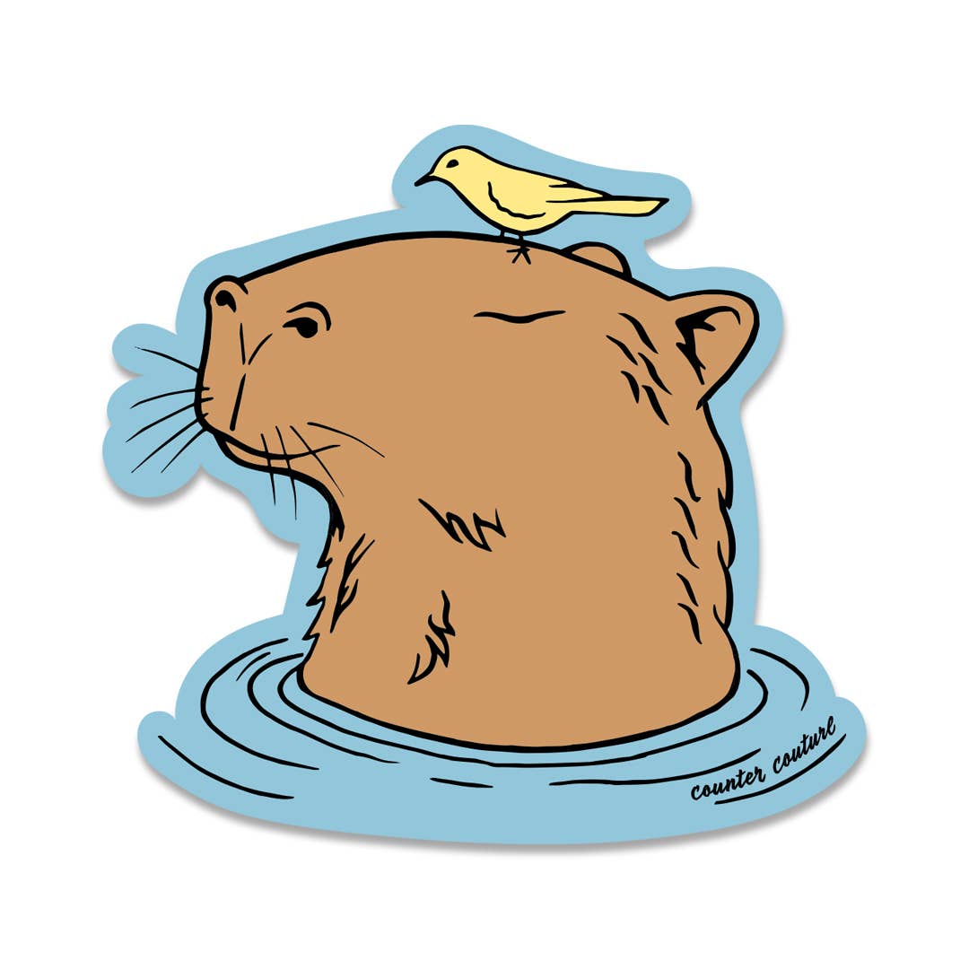 Counter Couture - Capybara Sticker