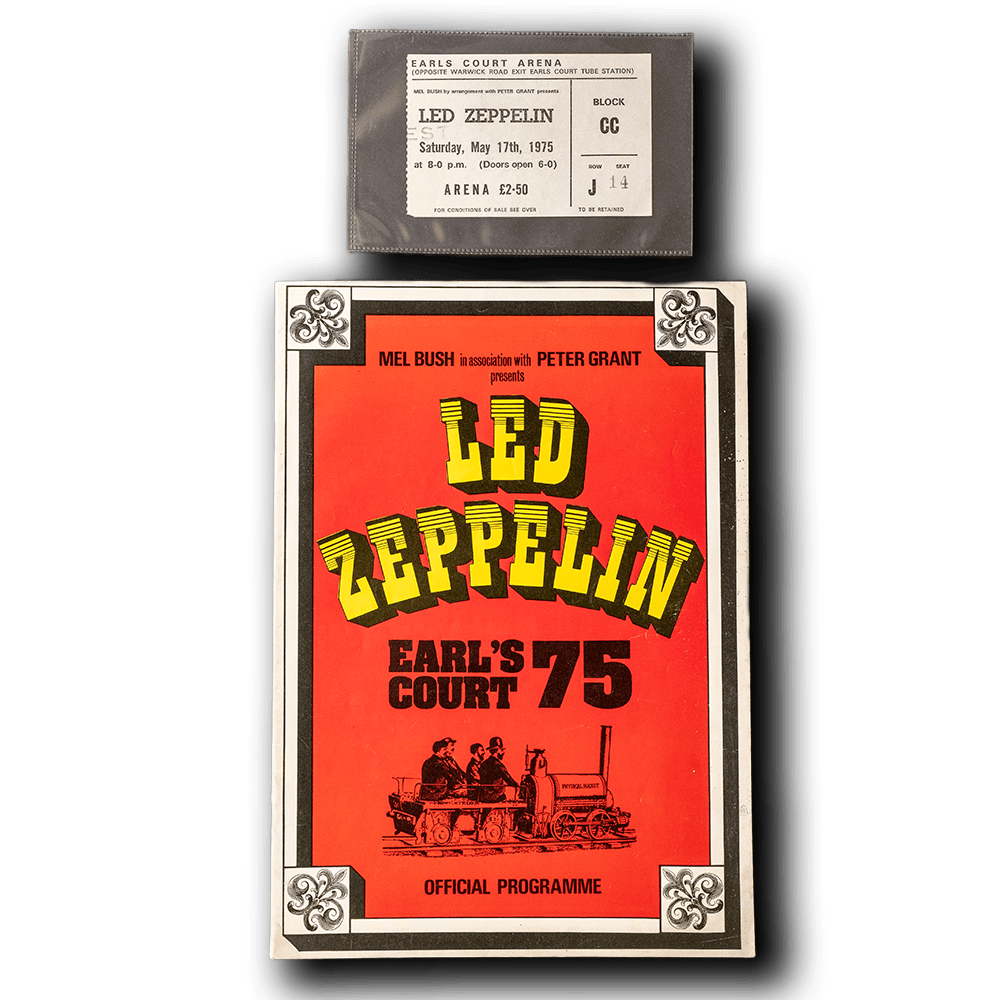 Led Zeppelin -- Earl's Court 1975 [Program]