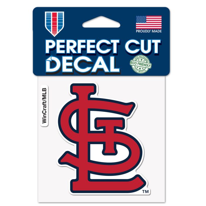 St. Louis Cardinals Perfect Cut Decal 4x4"
