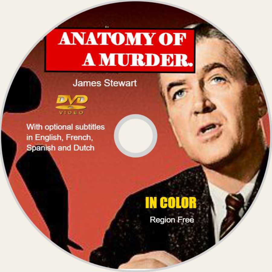 Anatomy of a Murder, in Color DVD