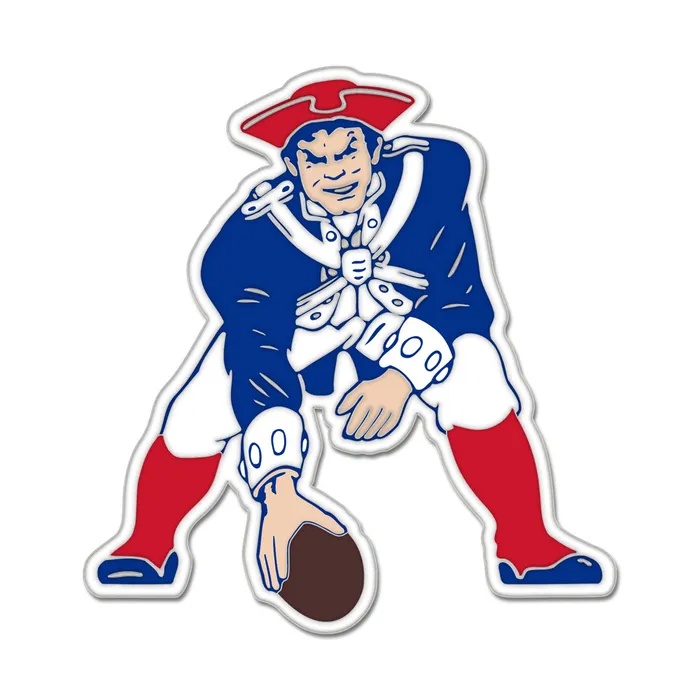 New England Patriots Retro Trading Pin