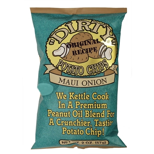 Dirty Kettle Potato Chips Maui Onion 2oz 24 ct