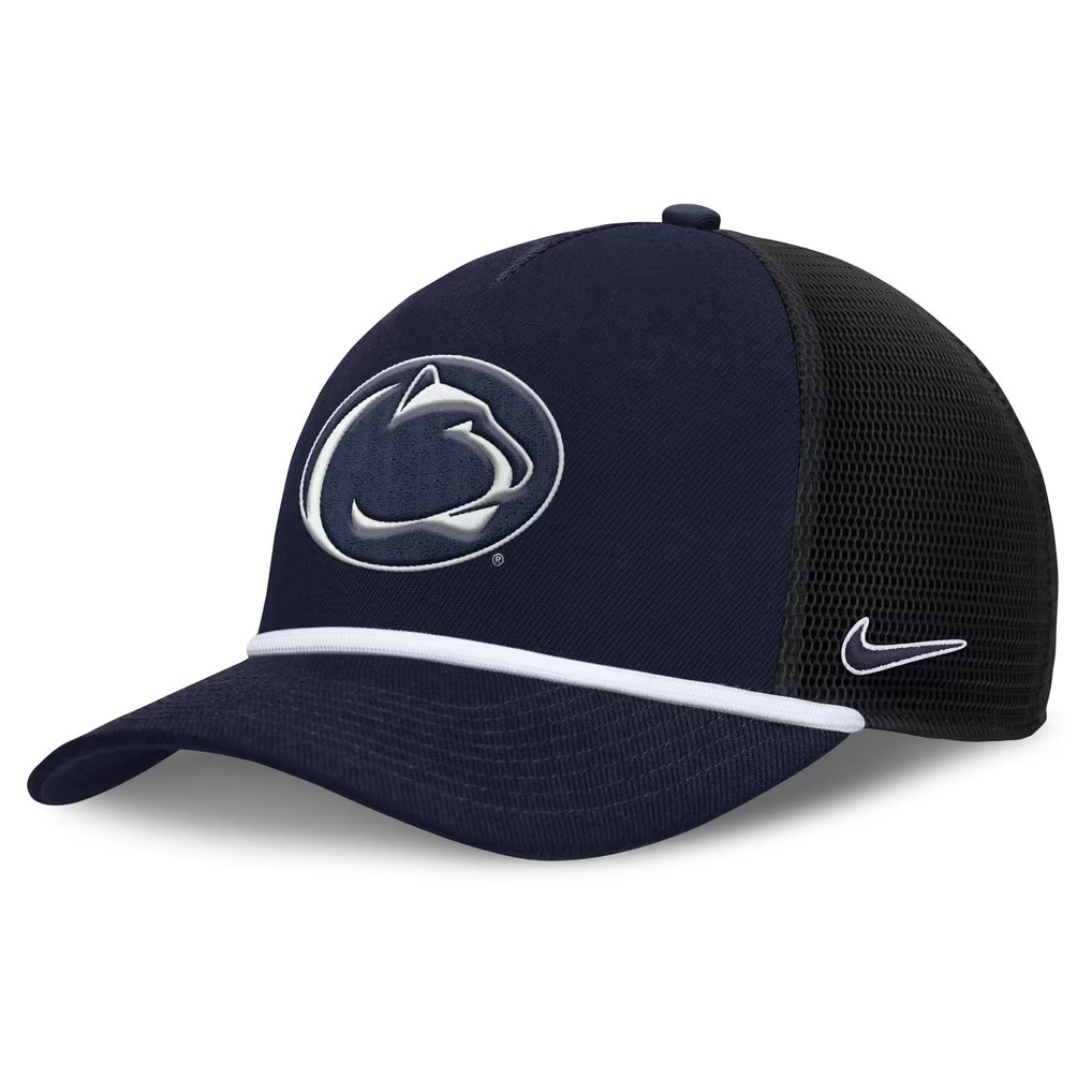 Penn State Nittany Lions Nike Rise Primetime Trucker Snapback Hat