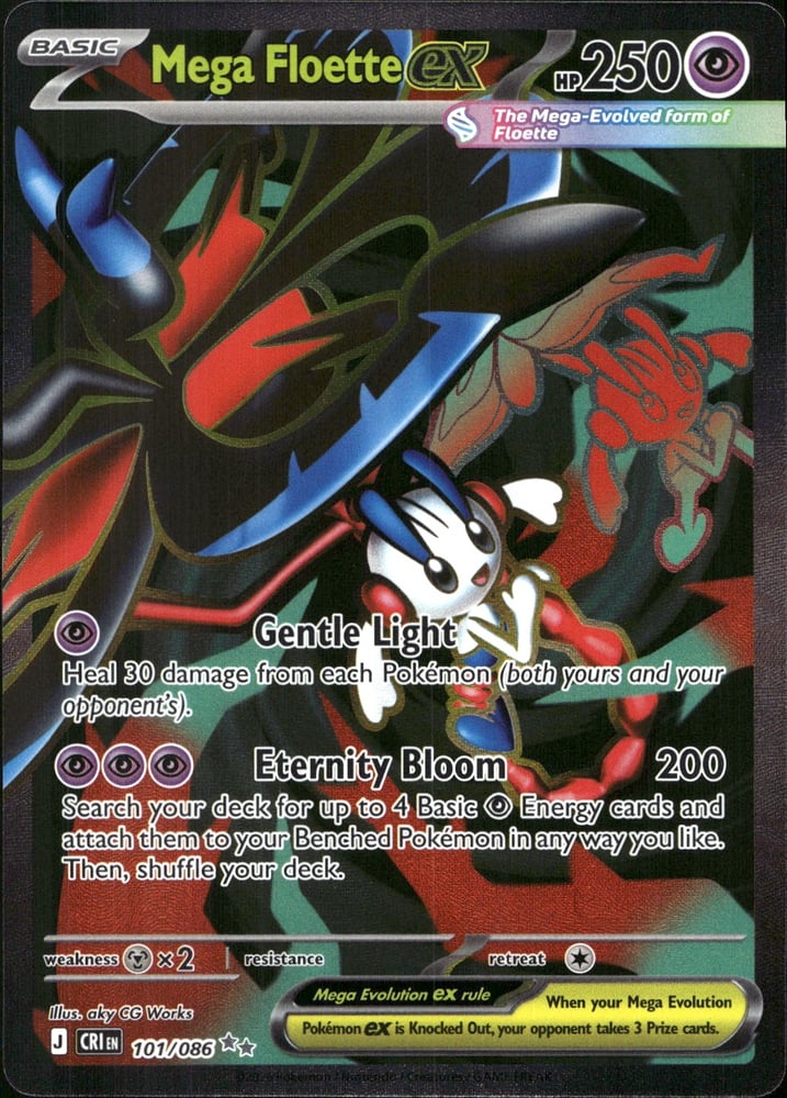 Mega Floette ex - ME04 101/86