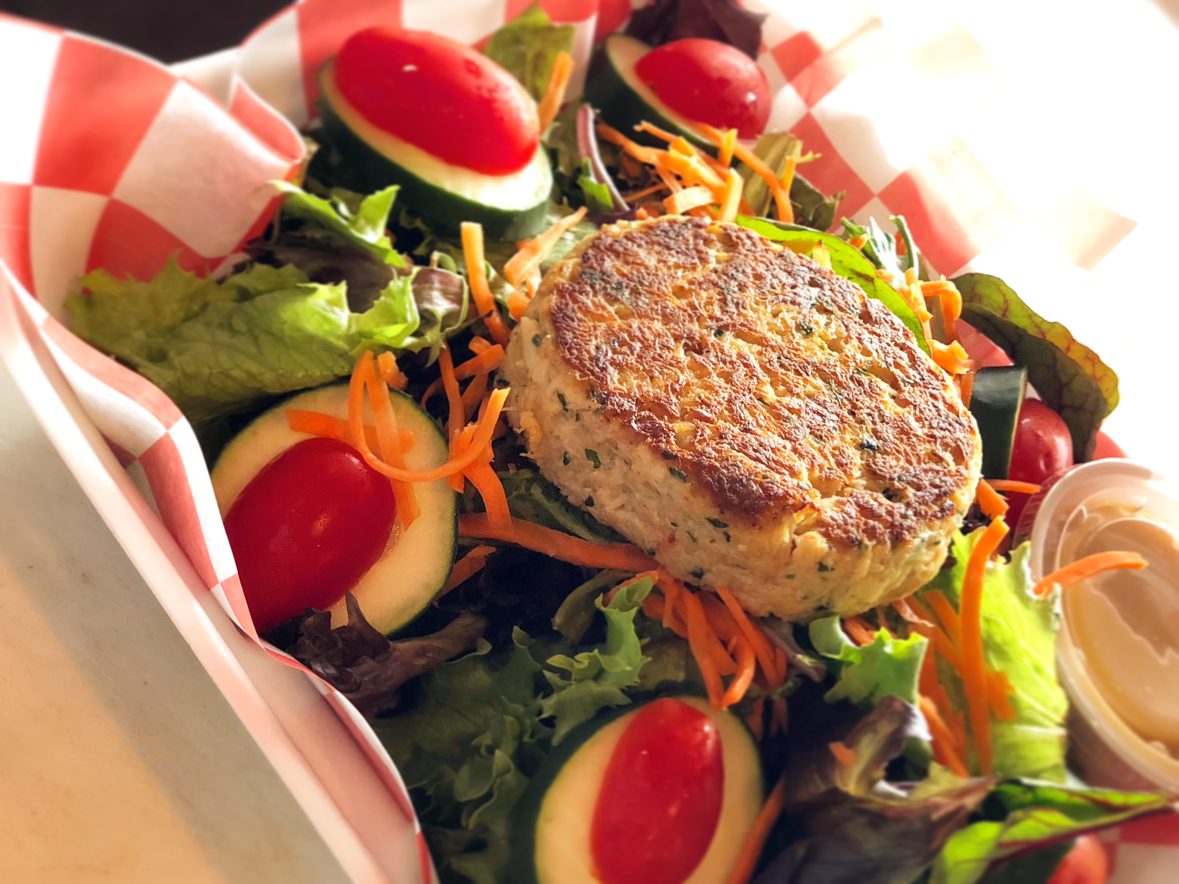 Crabcake Salad