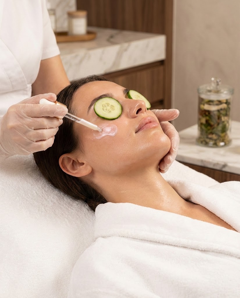 Signature Glow Facial treatment in Calgary at MAesthetics Skin Atelier