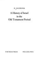 Cover of History of Israel in the Old Testament Period