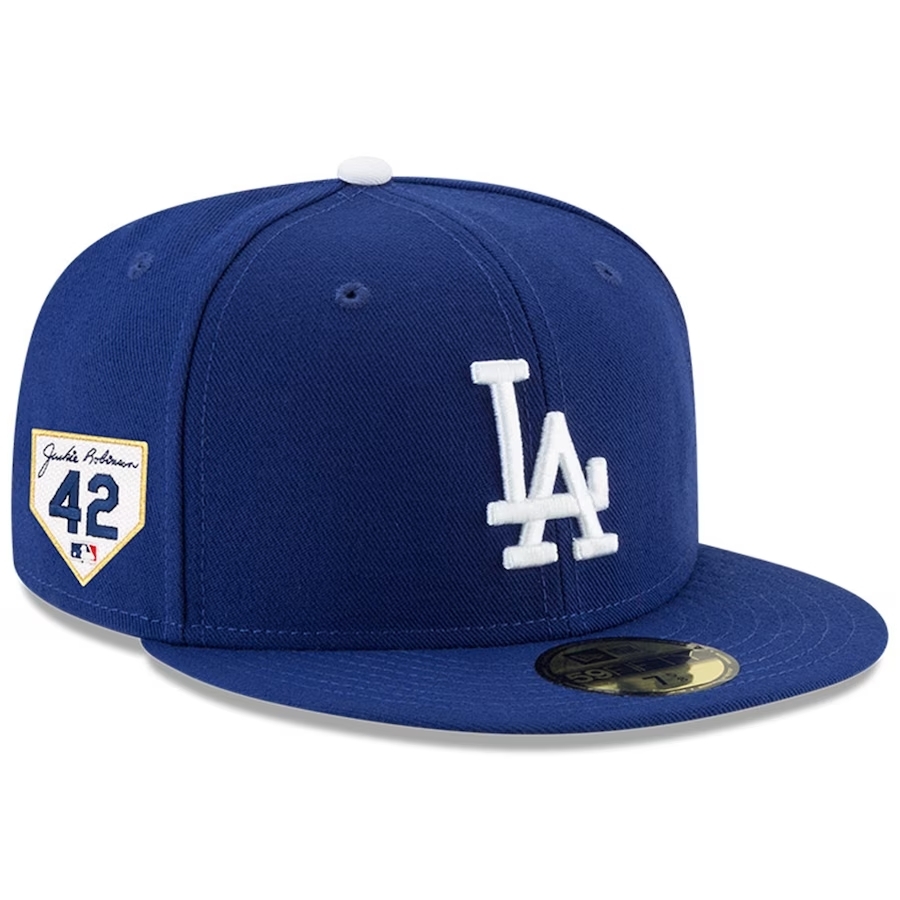 Los Angeles Dodgers Authentic New Era 59FIFTY Jackie Robinson Day On-Field Hat